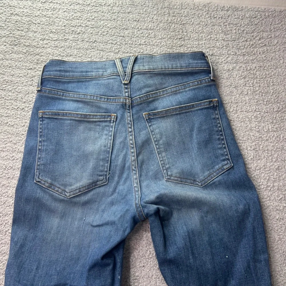 Veronica Beard Carolyn Baby Boot Jeans High Rise Blue 26 Boho Western Modern